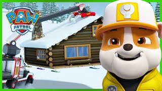 Big Truck Pups stop Jakes Lodge sliding down the hill and more  PAW Patrol  Cartoons for Kids [upl. by Nevs]