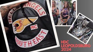 Hells Angels at HDC Leopoldsburg 2024 🔥🚨 [upl. by Criswell175]