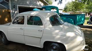 1960 Renault Dauphine  First drive in 40 years [upl. by Jansen201]