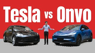 Challenging the Gold Standard  Tesla Model Y amp Onvo L60 Comparison [upl. by Eidod]