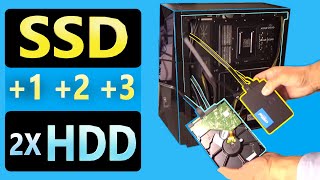 SSD nasıl takılır 2 HDD 2 SSD En iyi FP SSD Modelleri [upl. by Adnamma]