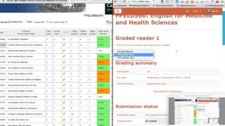 Entering Mreader marks on Moodle [upl. by Anadroj]