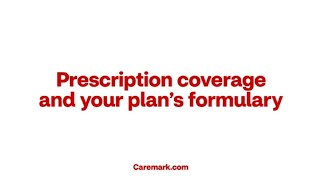 Prescription coverage and your plan’s formulary [upl. by Valentine222]