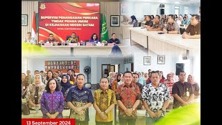 Supervisi Penanganan Perkara Tindak Pidana Umum Oleh Direkrut Tindak Pidana Oharda Kejaksaan Agung [upl. by Adnilak391]