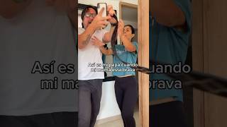 Así actúa mi papá cuando mi mamá está brava 😱 viral shortvideos youtube tiktok shorts [upl. by Scales606]