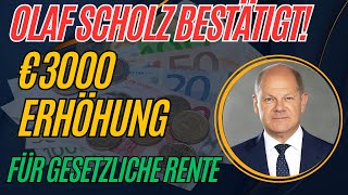 quotSpannende Neuigkeiten für Senioren Ab morgen gibt es eine monatliche Rentenerhöhung von 3000 Euro [upl. by Eichman]