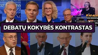 Debatų Kontrastas Armonaitė prieš kremliaus trolius Šakalienė NUSTEBINA 🤯  karalius Reaguoja [upl. by Narrat171]