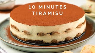 How To Make Tiramisu In 10 Minutes  Easy Tiramisu  Fuzz amp Buzz [upl. by Alaham]