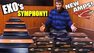 Symphony Amps Unboxing w BANDPASS XOVER amp LED Clipping Indicator  Class D Crescendo Power [upl. by Sirak476]