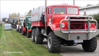 KrAZ Konvoi rollt durch Hedersleben [upl. by Eca]