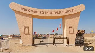 India Pakistan Border Jaisalmer  Longwala War Memorial  Tanot Mata mandir jaisalmer [upl. by Carley]