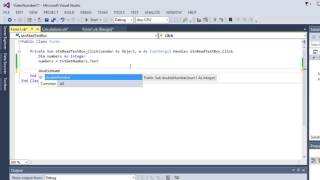 13 Creating a Subroutine Sub in Visual Basic [upl. by Camden85]