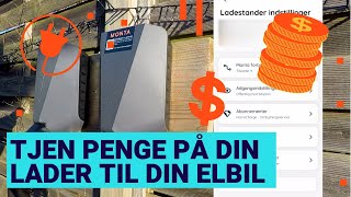 Sådan tjener du penge på din lader til din elbil via Monta  2022 [upl. by Mihcaoj]