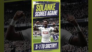 Dominic Solanke Shocks Fans with Another Goal 🔥  Spurs Lead 31SolankeScores SpursVictory [upl. by Chapa]