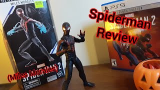 Marvel legends Spiderman Miles Morales review Insomniac [upl. by Atilrak]