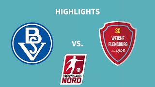 3 Spieltag Regionalliga Nord 2425  Bremer SV  SC Weiche Flensburg 08  Highlights [upl. by Xonk]