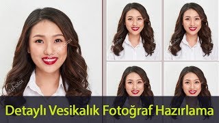 Photoshop vesikalık yapma [upl. by Nospmas605]