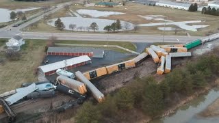 Clark County residents asked to shelter in place after 20car train derailment [upl. by Antonella227]