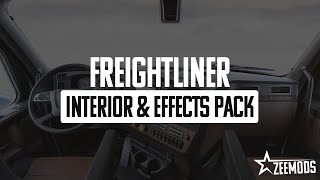 ATS Freightliner Interior amp Effects Pack G4Cascadia XL [upl. by Tsenre]