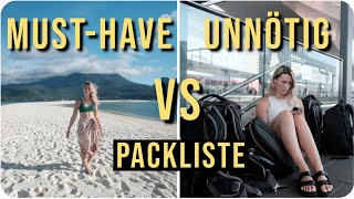 7 ESSENTIALS für deine nächste Reise Packliste Gadgets [upl. by Erline]