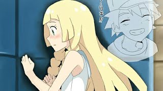 Ash x Lillie Pokemon AMV Lovely aureliashipping💙 [upl. by Hollander]