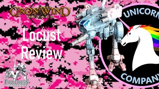 BattleTech IWM Locust What a Premium Mini Should Be [upl. by Bui]