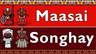 NILOSAHARAN MAASAI amp SONGHAY [upl. by Packston]