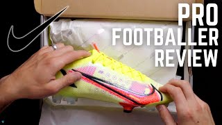 Very Good BUT  Nike Mercurial Vapor 14 Elite  Pro Footballer Review  Unboxing  On Feet [upl. by Oetam905]