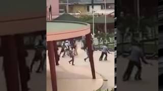 La Grève des enseignants touche Le lycée français dAbidjan JeanMermoz ce 16012017 [upl. by White]