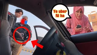 Uber Driver in Sports Car for 24 Hours😱Police Caught us😡 [upl. by Celestina694]