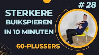 Buikspieren trainen voor 60plussers of beginners [upl. by Mixie410]