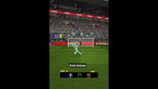 Uriel Antuna vs Portugal great penalty efootball2025 pesmobiletop10goals [upl. by Zilvia]