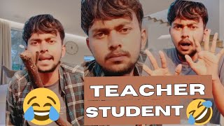 Teacher Student Or School 😂🤣✓ Rakesh khandelwal Actor Script Rakesh Sharma [upl. by Carr]