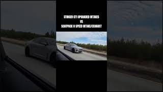 Kia Stinger GT1 VS Scatpack Challenger [upl. by Cavil3]