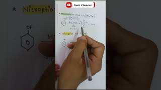 Nitration Of PhenolPhenol reacts with concHN03Picric AcidElectrophilic substitution rxn shorts [upl. by Ennybor]