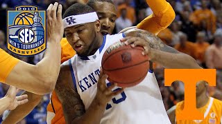 DeMarcus Cousins Highlights vs 13 Tennessee 3132010  SEC Tournament Semifinals [upl. by Sallyann]