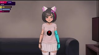 gameplay de my dystopian robot girlfriend link del juego en la descripción [upl. by Nodab744]