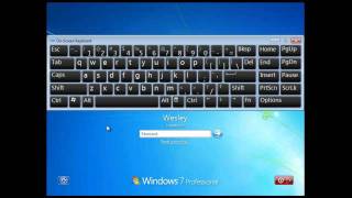 How to Reset a Windows Password Through a Backdoor [upl. by Virgel]