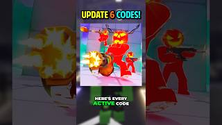 EVERY ACTIVE CODE In Roblox RIVALS UPDATE 6 [upl. by Rosenberger431]