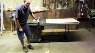 5 of 5 How To Make Table Saw Fence Guide Rails  Biesemeyer Style [upl. by Araf718]