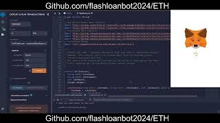 ETHEREUM FLASHLOAN ARBITRAGE 2024 Tutorial [upl. by Cheffetz]