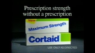 Maximum Strength Cortaid Itch Creme Commercial 1991 [upl. by Allie]