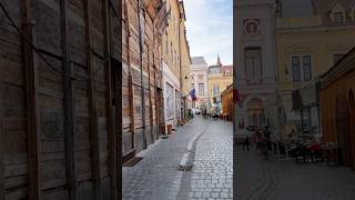 Brașov România 🇷🇴 walkingtour brasov romania travelvlog travel travelromania [upl. by Bonney]