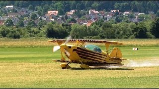 Christen Eagle II  biplane aerobatics  Michael Rosport  Airshow Gelnhausen 2017 [upl. by Demetri573]