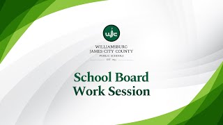 School Board Work Session from 4924 [upl. by Idnahr]