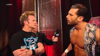 Chris Jericho offers his pronunciations of Fandango Raw March 18 2013 [upl. by Edan]