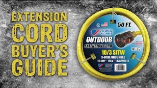 Extension Cord Type 101 A Buyers Guide [upl. by Atilemrac]