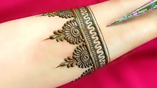 Very beautiful full hand mehndi design  Easy mehndi design  mehndi design  Mehndi  Mehandi [upl. by Kcirnek82]