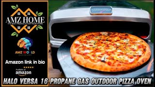 Describing Halo Versa 16 Propane Gas Outdoor Pizza Oven Amazon [upl. by Lednik]