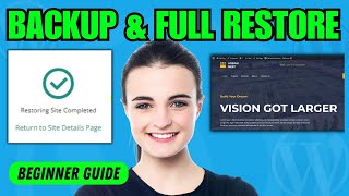 How to Backup your WordPress Website and Restore 2024 UPDATED [upl. by Treulich]